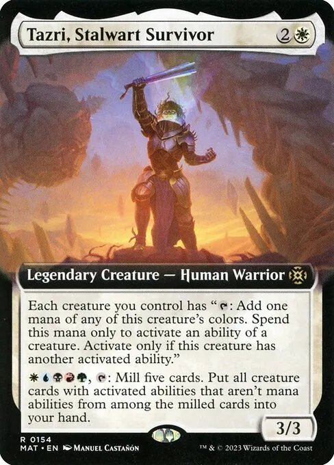 Tazri, Stalwart Survivor - Foil