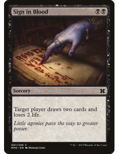 Sign in Blood