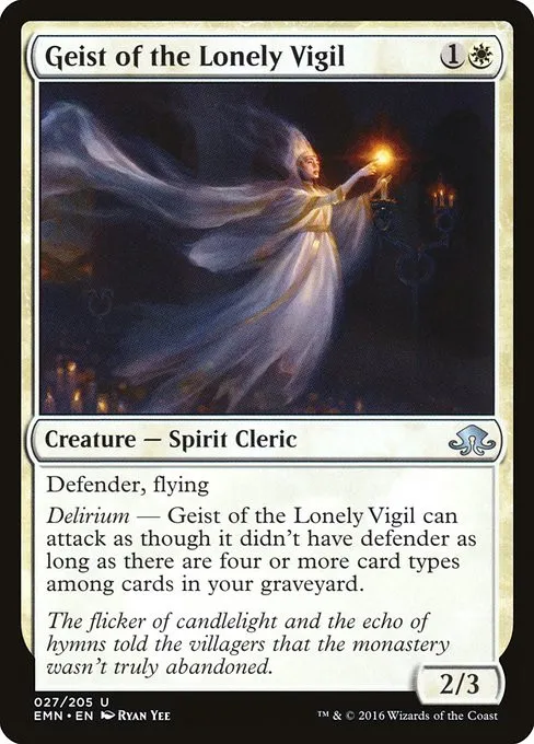 Geist of the Lonely Vigil - Foil