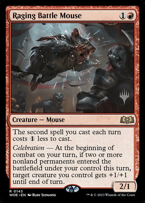 Raging Battle Mouse - Foil