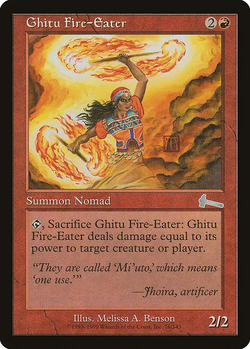 Ghitu Fire-Eater - Foil