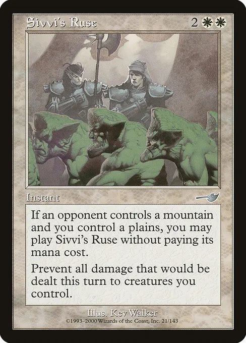 Sivvi's Ruse - Foil