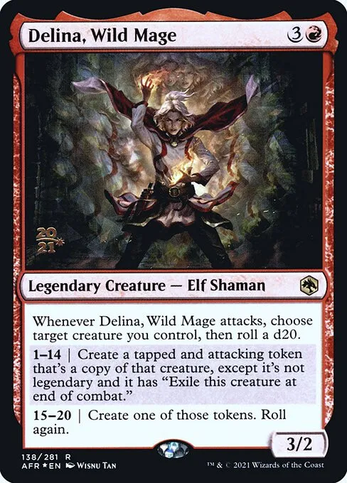 Delina, Wild Mage - Foil