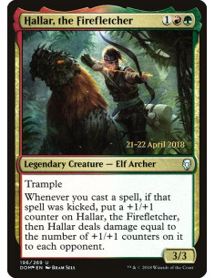 Hallar, the Firefletcher - Foil
