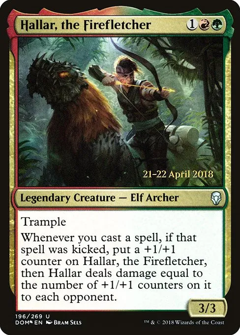 Hallar, the Firefletcher - Foil