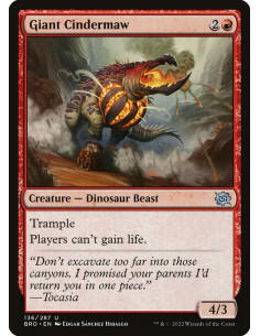 Giant Cindermaw - Foil