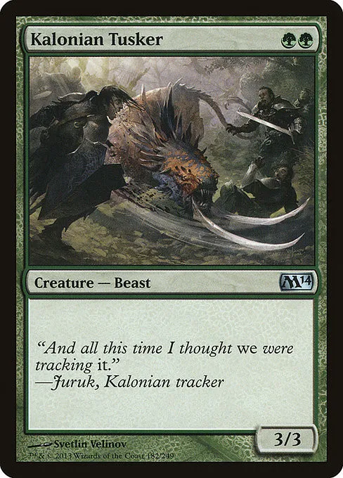 Kalonian Tusker - Foil