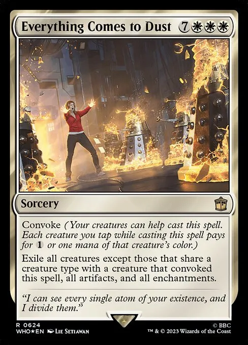 Everything Comes to Dust - Foil
