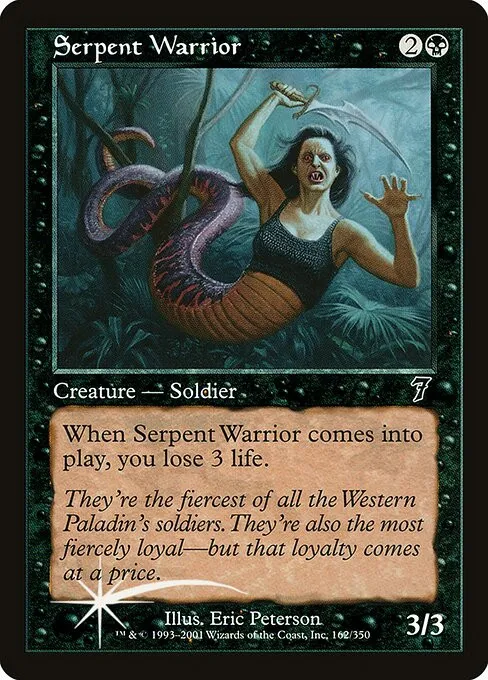 Serpent Warrior - Foil