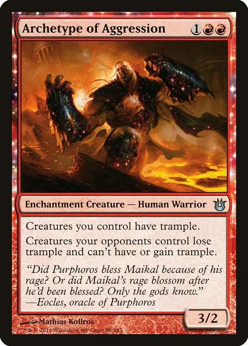 Archetype of Aggression - Foil