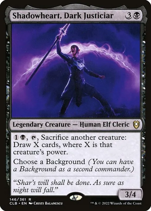Shadowheart, Dark Justiciar - Foil