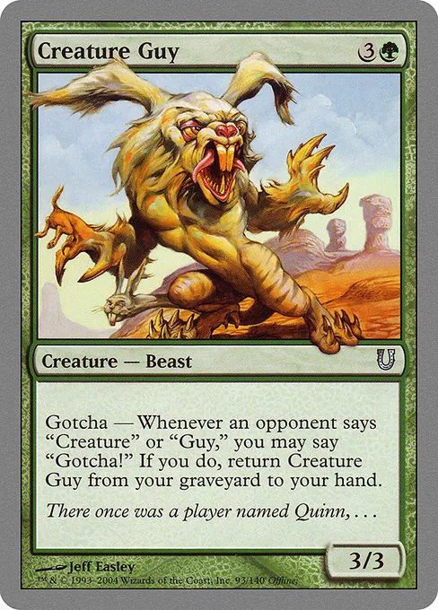 Creature Guy - Foil