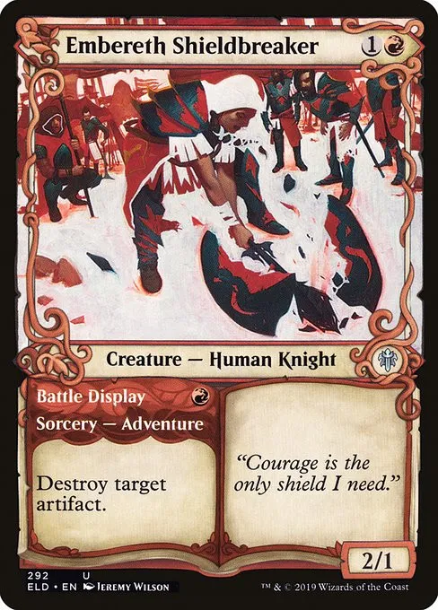 Embereth Shieldbreaker // Battle Display - Foil
