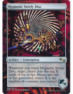Hypnotic Swirly Disc - Foil