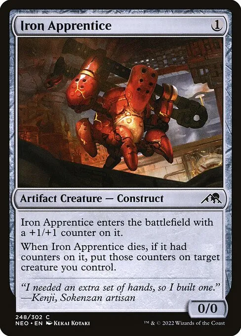 Iron Apprentice - Foil