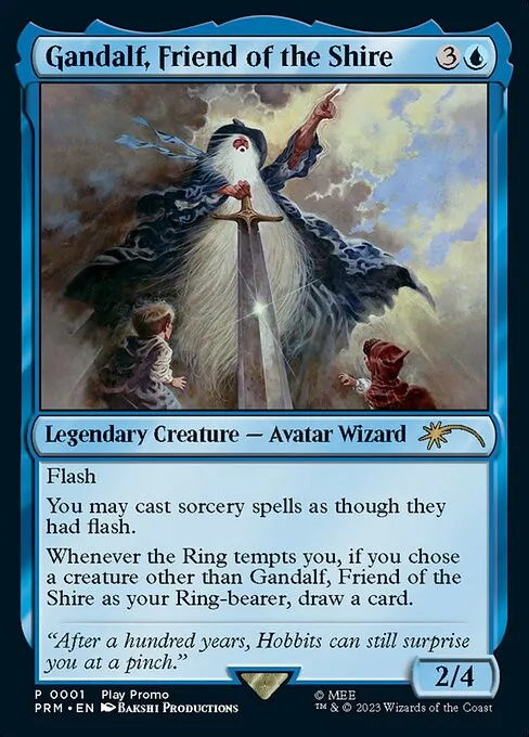 Gandalf, Friend of the Shire - Foil