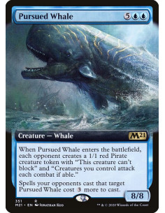 Pursued Whale - Foil