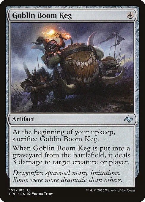 Goblin Boom Keg - Foil