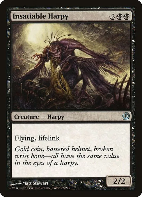 Insatiable Harpy - Foil