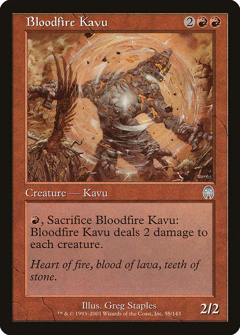 Bloodfire Kavu - Foil