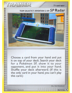 Team Galactic's Invention G-109 SP Radar