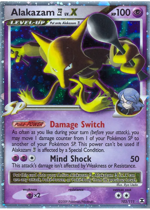 Alakazam E4 LV.X