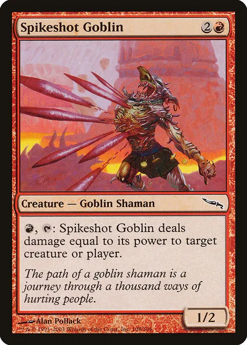 Spikeshot Goblin - Foil