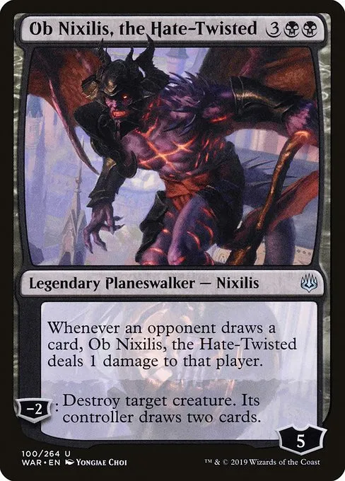 Ob Nixilis, the Hate-Twisted - Foil