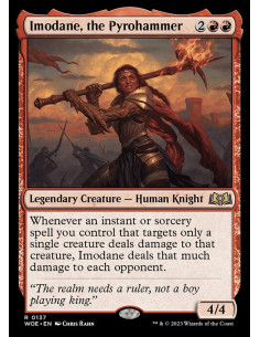 Imodane, the Pyrohammer - Foil
