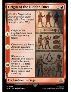 Origin of the Hidden Ones