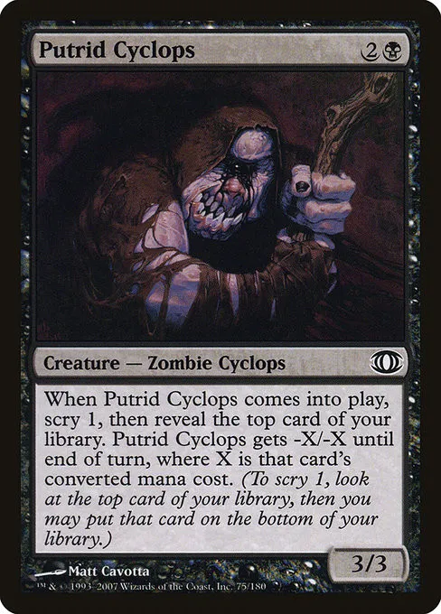 Putrid Cyclops - Foil