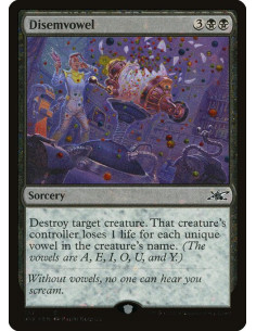 Disemvowel - Foil