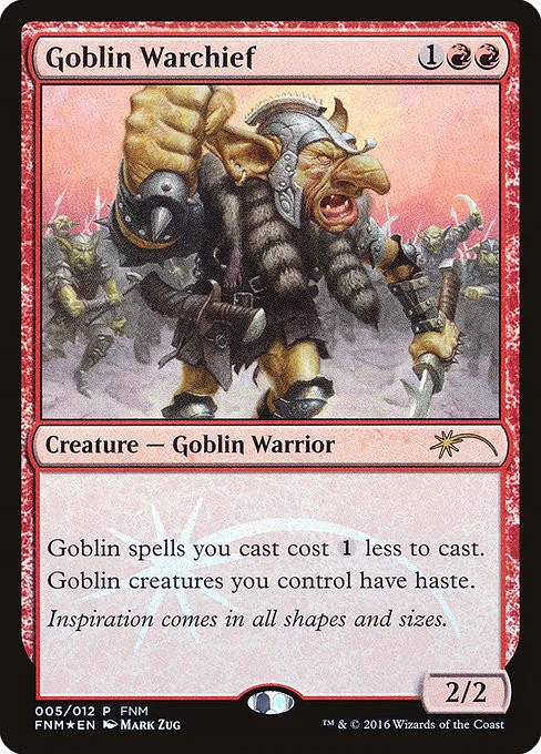 Goblin Warchief - Foil