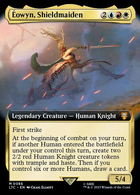 Éowyn, Shieldmaiden - Foil