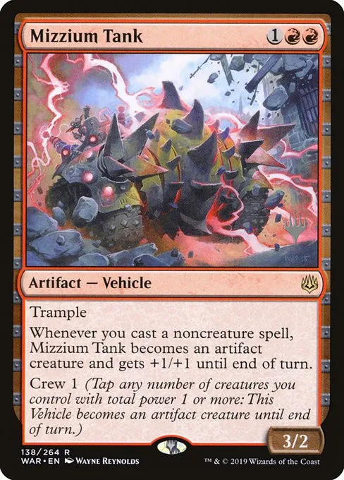Mizzium Tank - Foil