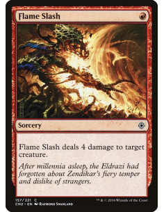 Flame Slash - Foil
