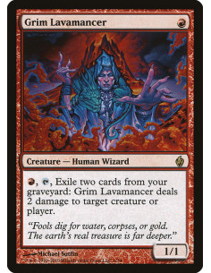 Grim Lavamancer - Foil