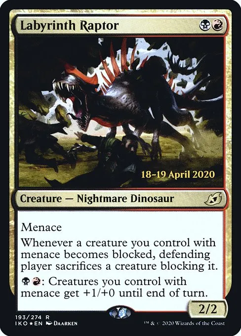 Labyrinth Raptor - Foil