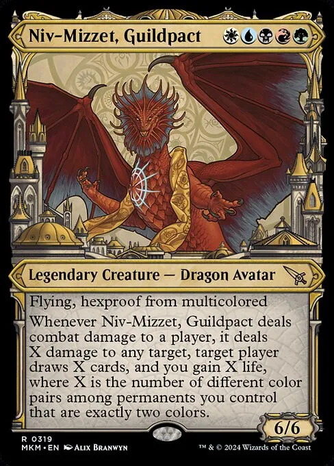Niv-Mizzet, Guildpact - Foil