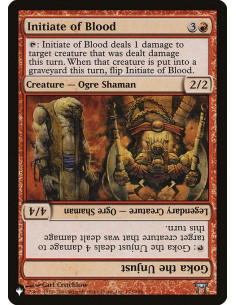 Initiate of Blood // Goka the Unjust