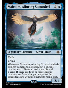 Malcolm, Alluring Scoundrel - Foil