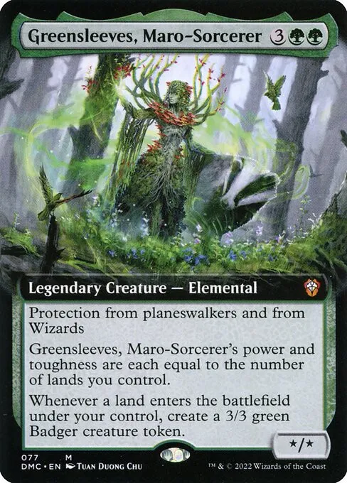 Greensleeves, Maro-Sorcerer - Foil
