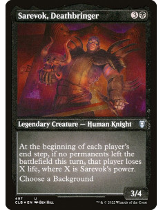 Sarevok, Deathbringer - Foil