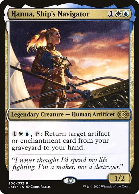 Hanna, Ship's Navigator - Foil