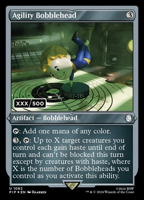 Agility Bobblehead - Foil