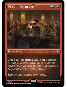 Disrupt Decorum - Foil