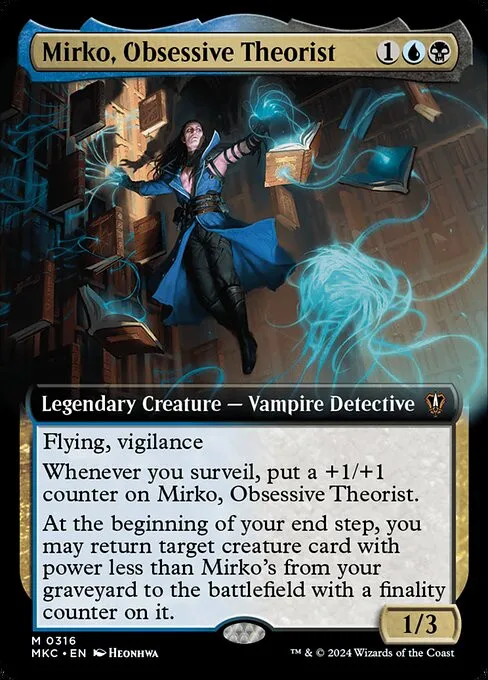 Mirko, Obsessive Theorist - Foil