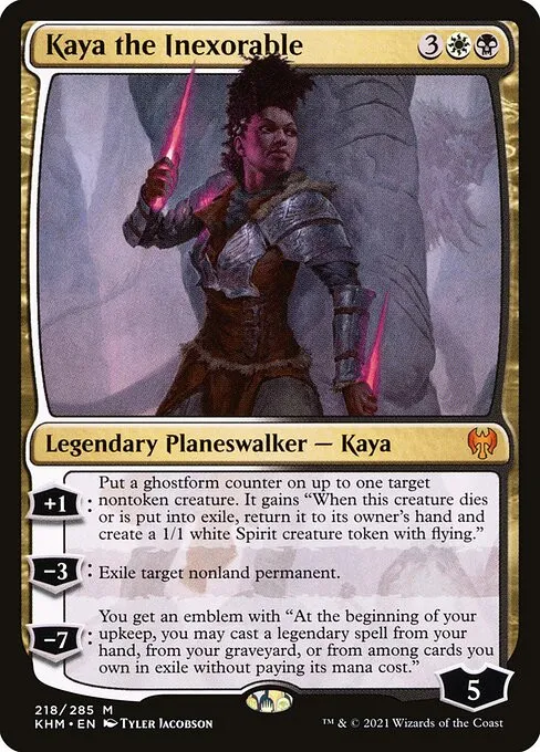 Kaya the Inexorable - Foil