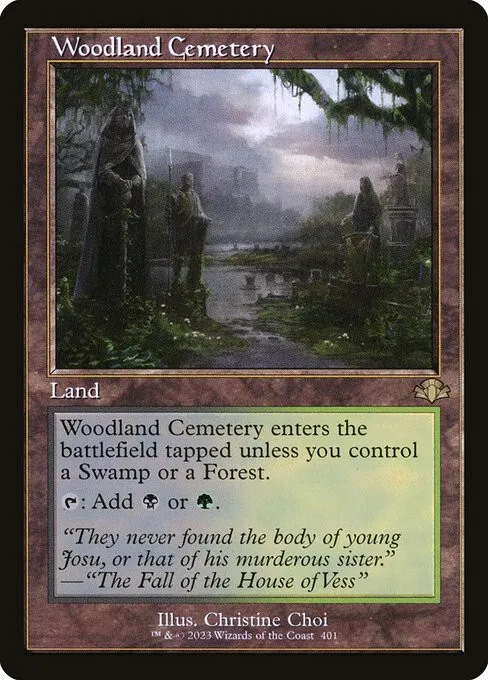 Woodland Cemetery - Foil