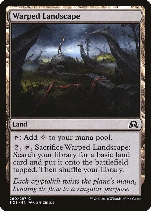 Warped Landscape - Foil